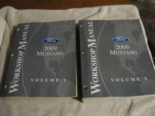 2009 ford mustang service repair manuals volume 1 &amp; 2