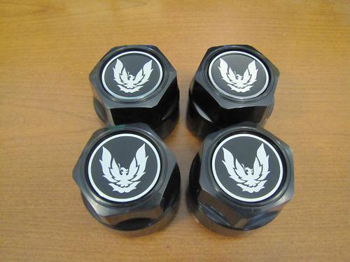 1982-92 firebird trans am wheel center cap set, silver