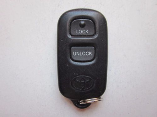 Oem toyota keyless remote entry key fob alarm transmitter hyq12ban / 3 button