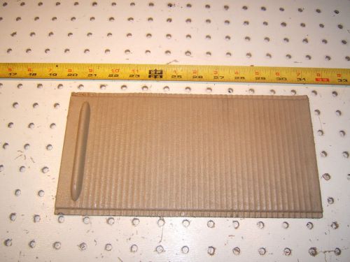 Mercedes late w140 s/cl front console lower parchment leather 1 cover,1406800317