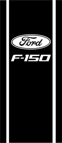 Ford oval f-150 22"x46" hood stripe decal-choice of colors
