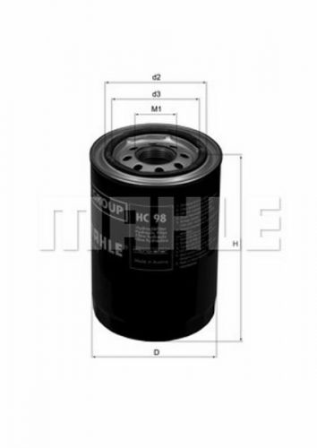 Hydraulic filter automatic gearbox - mahle hc 98
