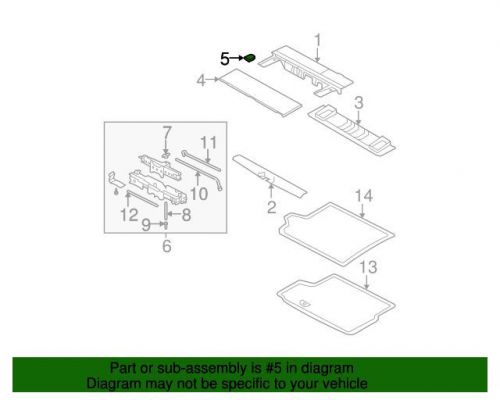 Genuine 2003-2006 ford expedition handle 3l1z-78116a76-aaa