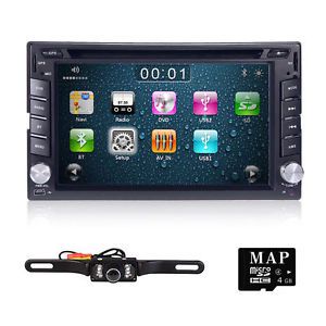 2Din 6.2" Inch Touch Screen Car DVD Player Stereo Radio GPS Navi Mp3+Free CAMERA, US $130.62, image 2