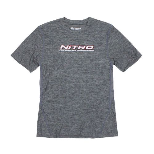 Nitro fishing boats 100% polyester performance short sleeve t-shirt