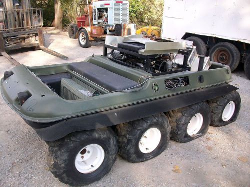 Triton predator 8x8 atv amphibious vehicle kubota diesel 31 hours argo mudd-ox