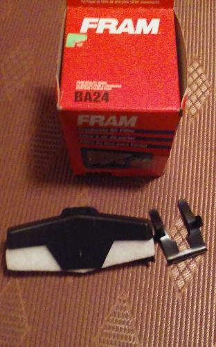 Fram ba 24 engine crankcase breather element air filter &amp; clip  ba24