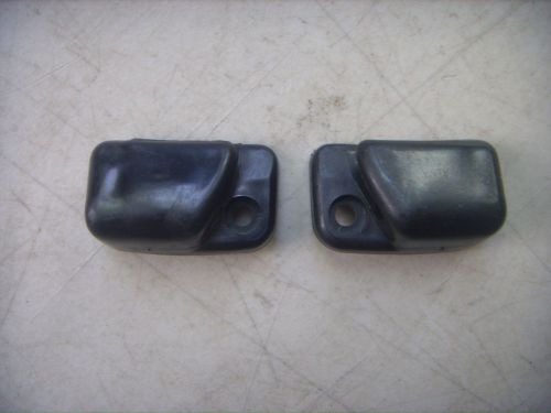 Vw sun visor clips beetle, super beetle, ghia, black.  1968-1979. volkswagen