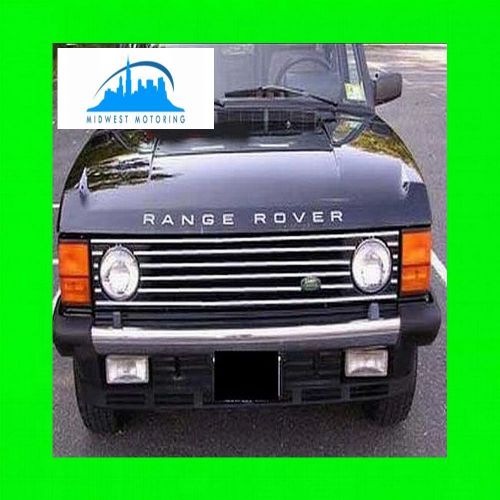 1987-1995 land rover range rover chrome trim for grill grille w/5yr warranty