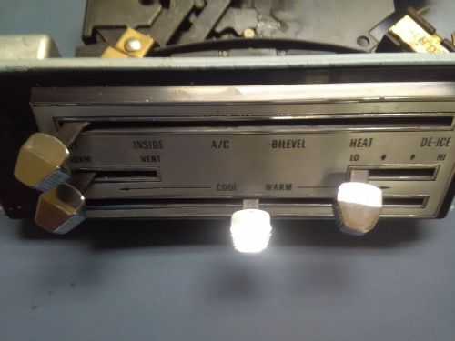 Vintage genuine gm heater control