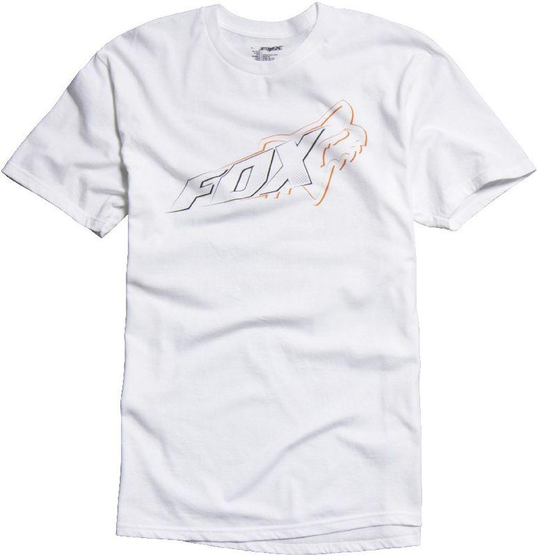 Fox men's accelerate ss t-shirt shortsleeve white medium