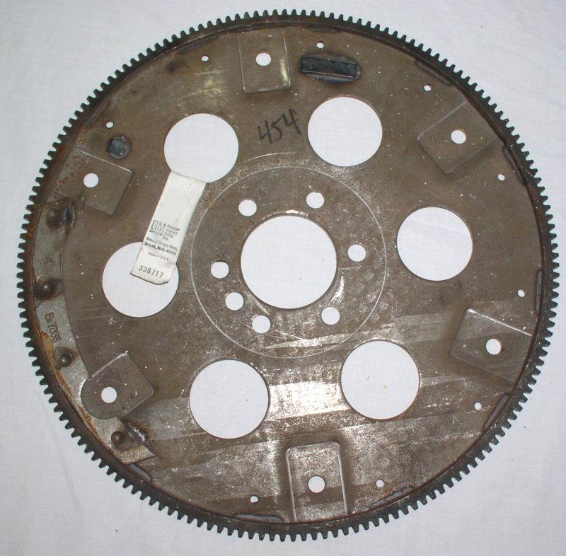 Buy 71 CHEVY CORVETTE 454 Flywheel GM 336717 Factory Label NOS in Salt