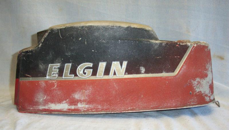 Sears elgin outboard motor hood cover cowl top  7.5  vintage  7 1/2  west bend 