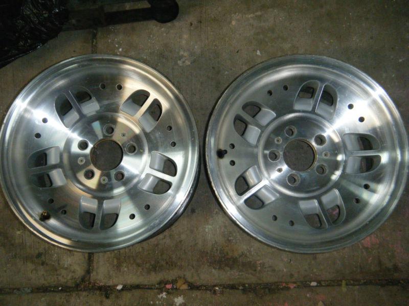 Ford ranger pickup 15x7 rims  aluminum 1990's make.