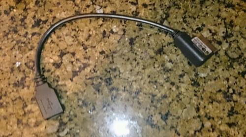 Audi  ipod aux interface cable adapter oem  4f0 051 510 k new