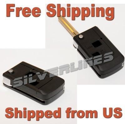 Toyota avalon rav4 flip key 2 buttons remote case shell replacement - ts2f