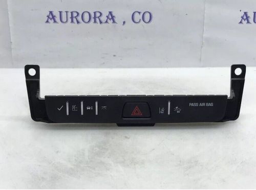 Genuine gm black hazard warning switch 23168524  "g034g"