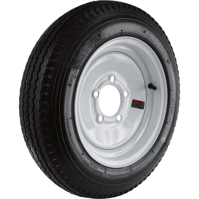 5-hole hi-speed std. rim trailer tire 20.5 x 4.80 x 12