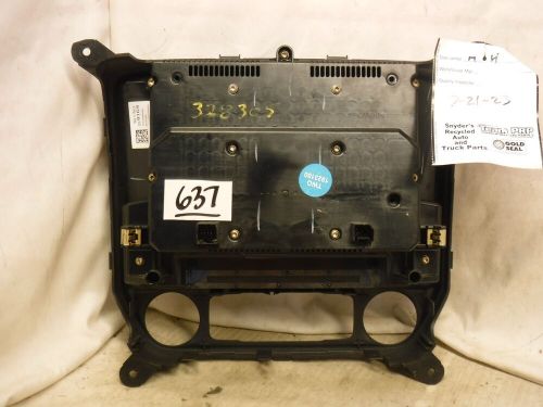 14 15 16 chevy gm silverado sierra radio control &amp; display screen 23168169 b637