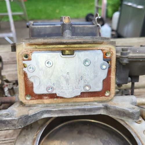 HOT ROD HOLLEY LIST 1850 3 600 CFM VACUUM SECONDARY CARBURETOR MANUAL CHOKE, US $39.99, image 3