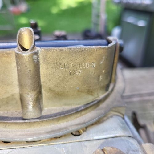 HOT ROD HOLLEY LIST 1850 3 600 CFM VACUUM SECONDARY CARBURETOR MANUAL CHOKE, US $39.99, image 9