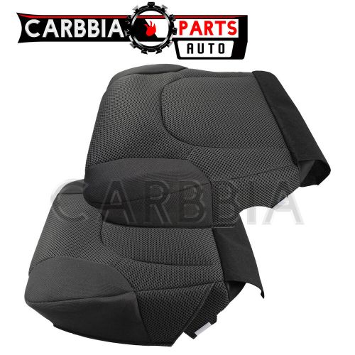 Driver & Passenger Bottom Cloth Seat Cover Gray For 2005-2019 Nissan Frontier, US $125.91, image 10