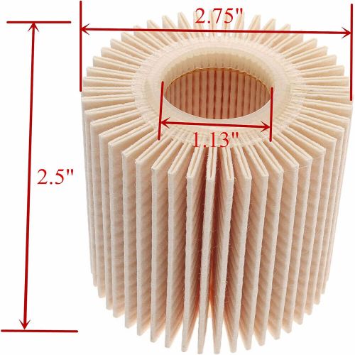 Oil Filter Kits For Highlander Sienna Venza 04152-YZZA1 04152-31090 - 6 Packs, US $17.42, image 5