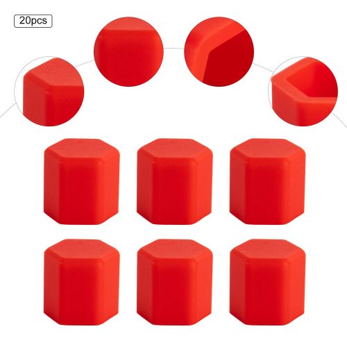 20Pcs Wheel Screw Covers For All Vehicles with 17mm(Diameter) Hex Bolt Nuts New, US $8.50, image 5