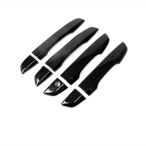 For Honda Civic 2016-2021 No Keyless Holes Carbon Fiber Style Door Handle Cover, US $26.85, image 2