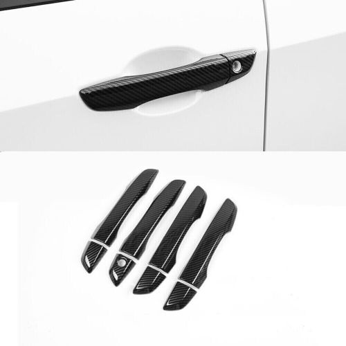 For Honda Civic 2016-2021 No Keyless Holes Carbon Fiber Style Door Handle Cover, US $26.85, image 3