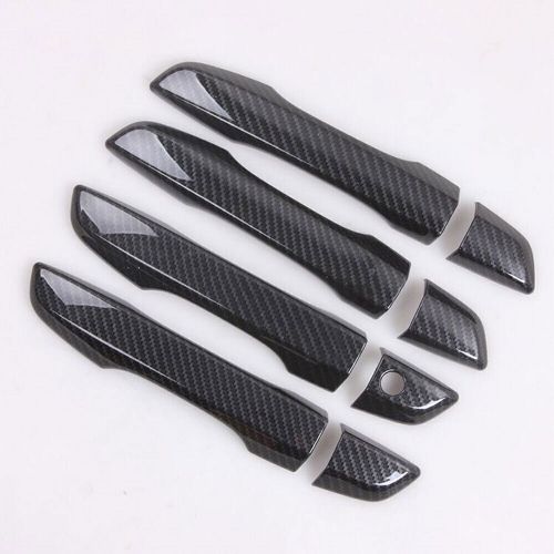 For Honda Civic 2016-2021 No Keyless Holes Carbon Fiber Style Door Handle Cover, US $26.85, image 6