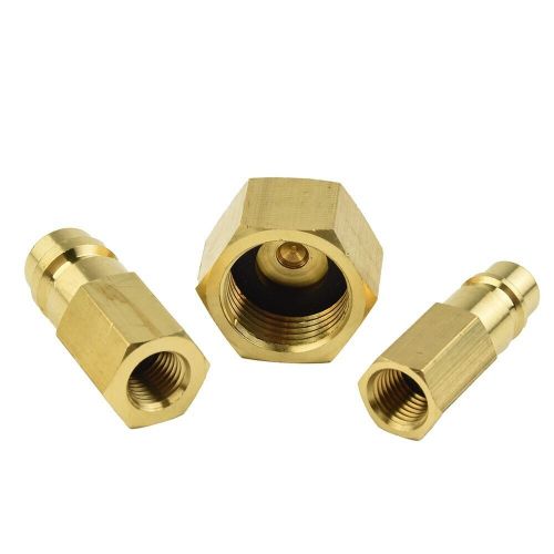 High Quality For R134A Adapter Set for W21 8 to 1/4'' SAE LP and Connection, US $21.17, image 3