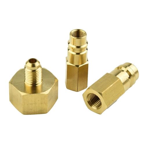 High Quality For R134A Adapter Set for W21 8 to 1/4'' SAE LP and Connection, US $21.17, image 5