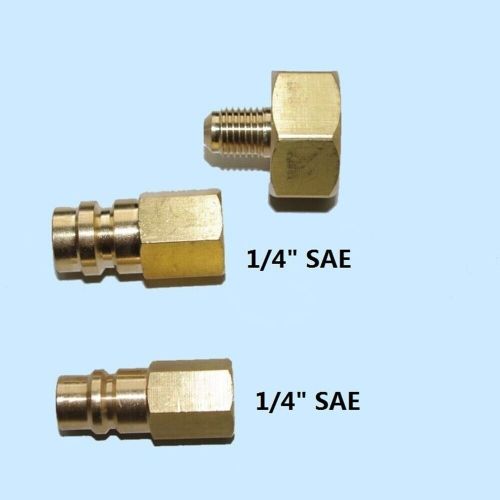 High Quality For R134A Adapter Set for W21 8 to 1/4'' SAE LP and Connection, US $21.17, image 18