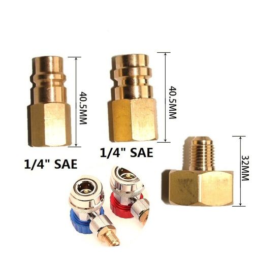 High Quality For R134A Adapter Set for W21 8 to 1/4'' SAE LP and Connection, US $21.17, image 19
