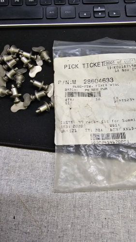 5 new camloc® 2600-2sw stainless steel wing head stud assembly, turnlock fasten