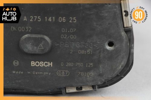 Mercedes W220 S600 SL600 CL65 AMG Maybach 57 Throttle Body V12 2751410625 OEM, US $140.00, image 4