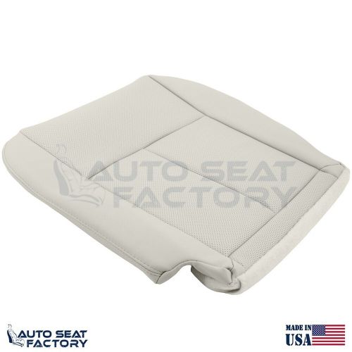 2014 - 2020 Fits Infiniti Q50 Driver Bottom Gray Vinyl Seat Cover, PERFORATED, US $155.49, image 2