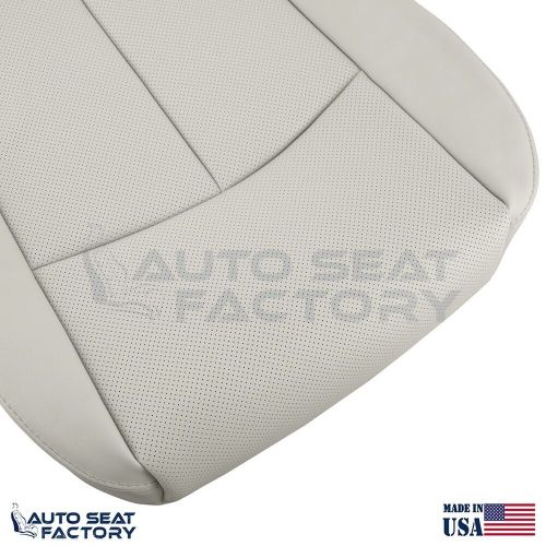2014 - 2020 Fits Infiniti Q50 Driver Bottom Gray Vinyl Seat Cover, PERFORATED, US $155.49, image 8