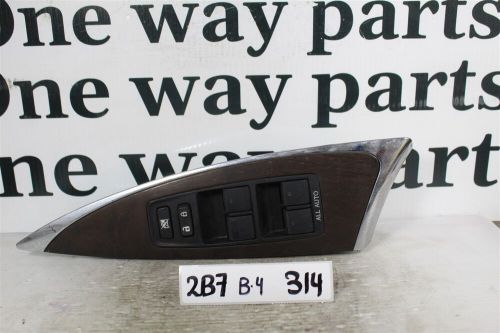 8404033070 lexus es350 2011 left driver side front door window switch 314 2b7 b4