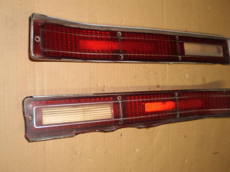 PAIR TAIL LIGHT LENS 71 BUICK GS SKYLARK ALSO 72, US $24.95, image 2
