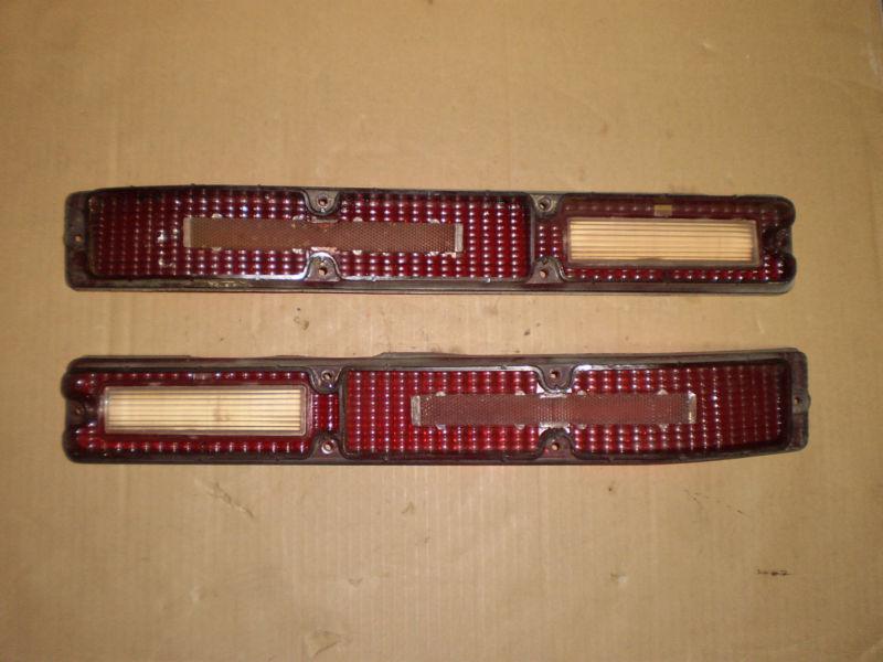 PAIR TAIL LIGHT LENS 71 BUICK GS SKYLARK ALSO 72, US $24.95, image 5