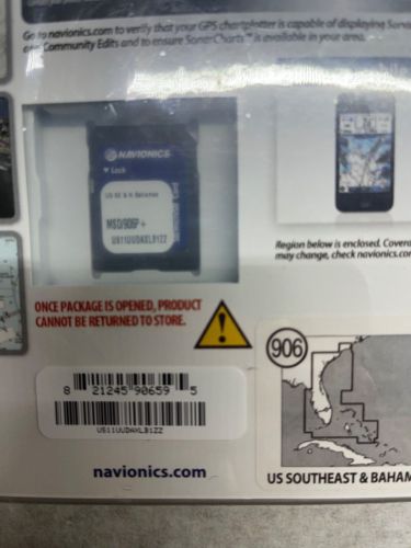 NEW NAVIONICS MSD/906P+ US SOUTHEAST & BAHAMAS NOS, US $120.89, image 5