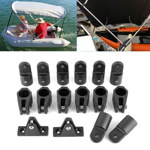 16pcs Set Boat Deck Hinge Jaw Slide Eye End Cap Nylon Fitting For 22mm 7/8in, US $28.03, image 12
