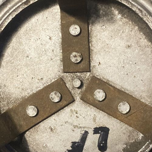 VINTAGE Porsche Stuttgart Full Metal Center Cap Logo Black w/ Ring Clip 3” OEM, US $33.33, image 4