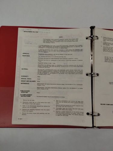 Beech Mandatory & Optional Service Bulletins-Original, US $14.95, image 5