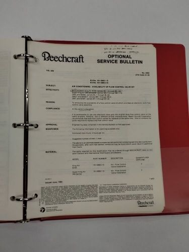 Beech Mandatory & Optional Service Bulletins-Original, US $14.95, image 13