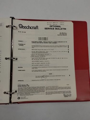 Beech Mandatory & Optional Service Bulletins-Original, US $14.95, image 14