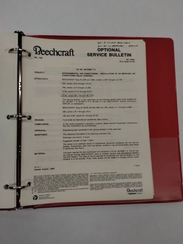 Beech Mandatory & Optional Service Bulletins-Original, US $14.95, image 15