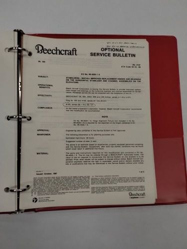 Beech Mandatory & Optional Service Bulletins-Original, US $14.95, image 17